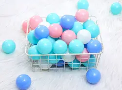 Balles colorées pour enfants, jouet de fosse à balles pour bébé, écologique, doux, jouets de piscine, parc de jeux pour enfants, balles de piscine Dia 