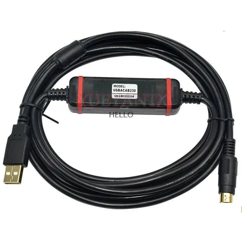 PLC Кабель для программирования передачи данных USBACAB230 подходит ES EE SS|Детали и