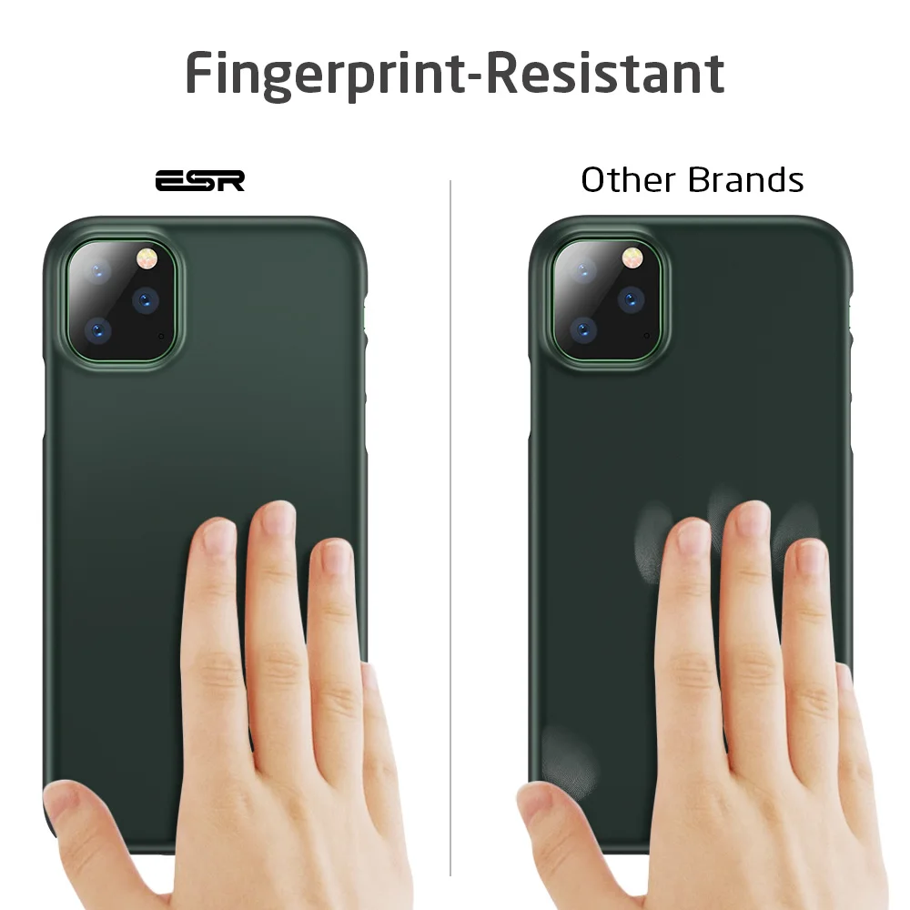 ESR Case for iPhone 11 Pro Max 2019 Simple Protect Case Green Black Grip Brand Shockproof Protective Cover for iPhone11 iphon ESR Case for iPhone 11 Pro Max 2019 Simple Protect Case Green Black Grip Brand Shockproof Protective Cover for iPhone11 iphon