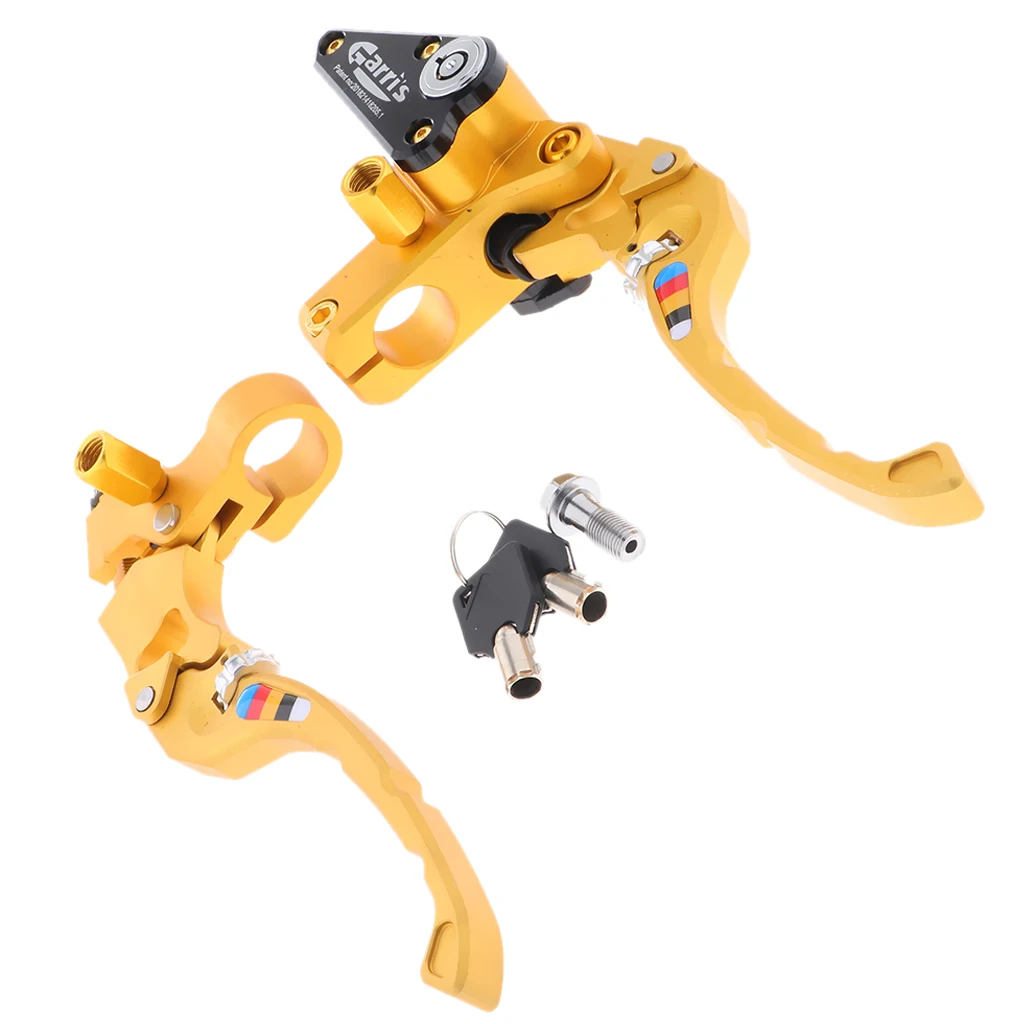 Folding Clutch & Brake Lever Set for Scooter Dirt Bike 50cc-125cc Motorcycle