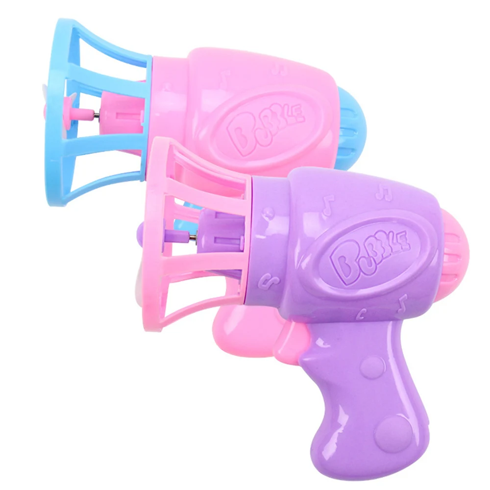 

2 in 1 Bubble Blower Electric Bubble Machine Outdoor Toys Blowing Automatic ABS material Child's favorite gift