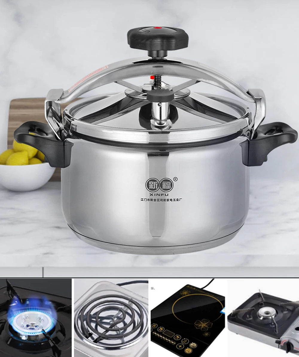 Cocotte Autocuiseur 10L En INOX Tous-Feux Induction Viking Chef - imychic