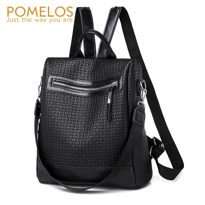 POMELOS Women Backpack Vintage For Ladies Female School Bags Teenage Girls PU Leather Shoulder Bag |