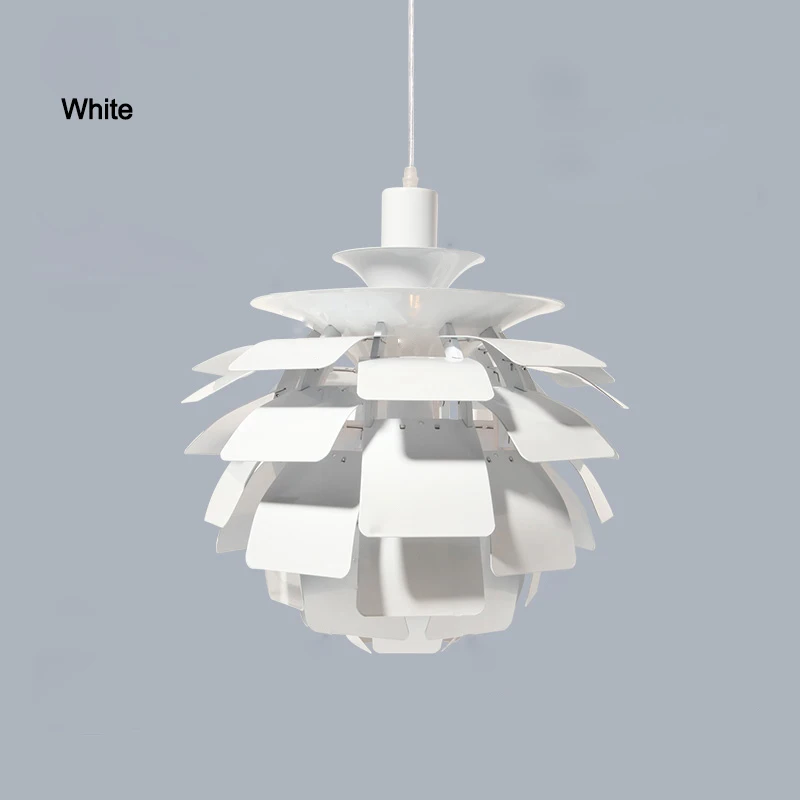 Дания дома подвесные лампы белый медный шишка подвесные светильники подвесной светильник декор для кухни обеденный стол бар - Цвет корпуса: White