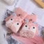 Gloves-pink От 7 до 10 лет, Детские Зимние перчатки без пальцев Guantes Invierno Mujer, зимние Eldiven, женские перчатки Luvas Handschoenen Rekawiczki - Цвет: Gloves-pink