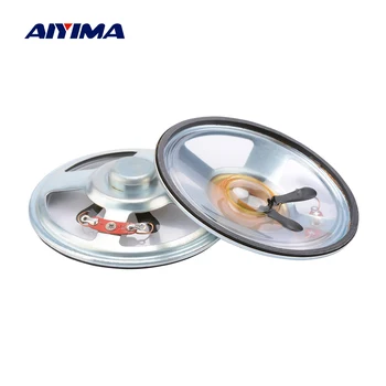 

AIYIMA 2Pcs 3 Inch Audio Mini Speakers 8 Ohm 2W Transparent Waterproof Speaker Basin louderspeakers