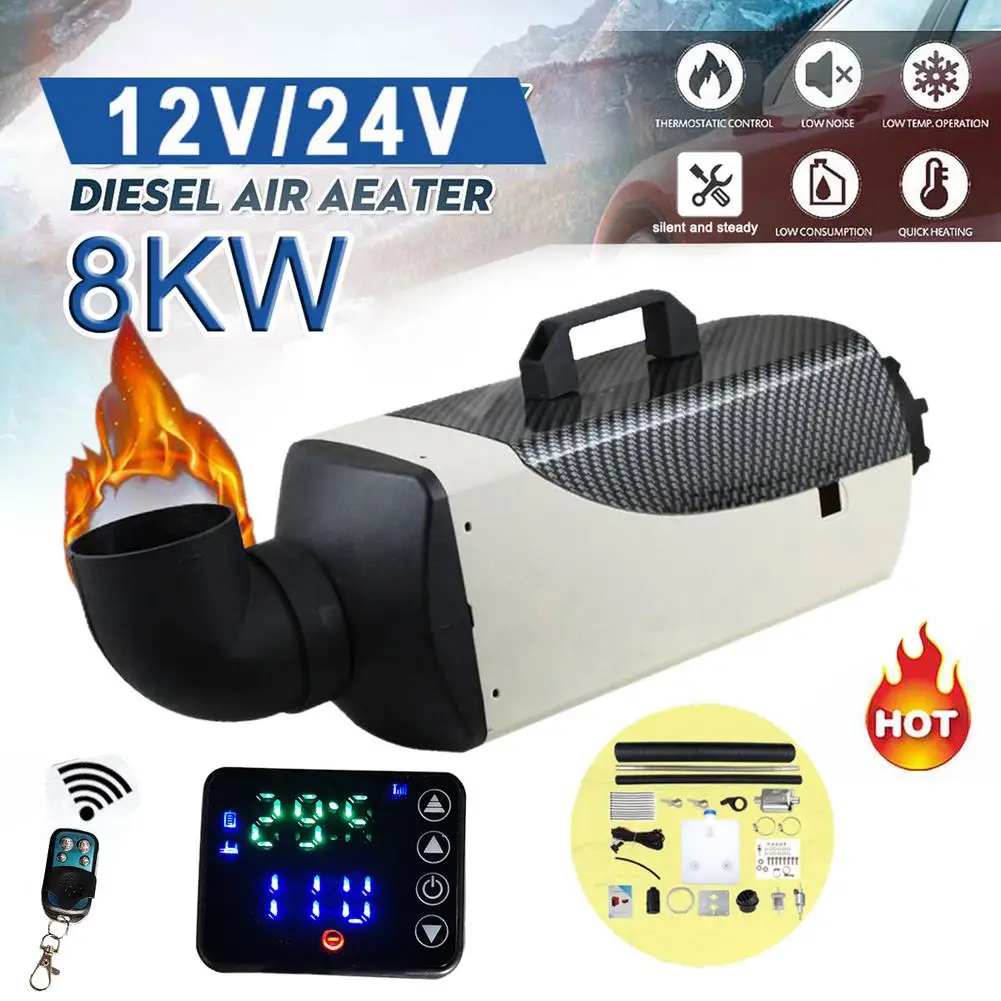 ParkingFuelAirHeaterCarHeater8KW1224VAirDieselsHeaterWith