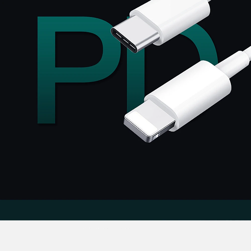 PD Быстрая зарядка USB C к Lightning 18 Вт type C кабель для iPhone 11 Xs X 8 7 type C 18 Вт быстрое зарядное устройство кабель для iPhone провод шнур