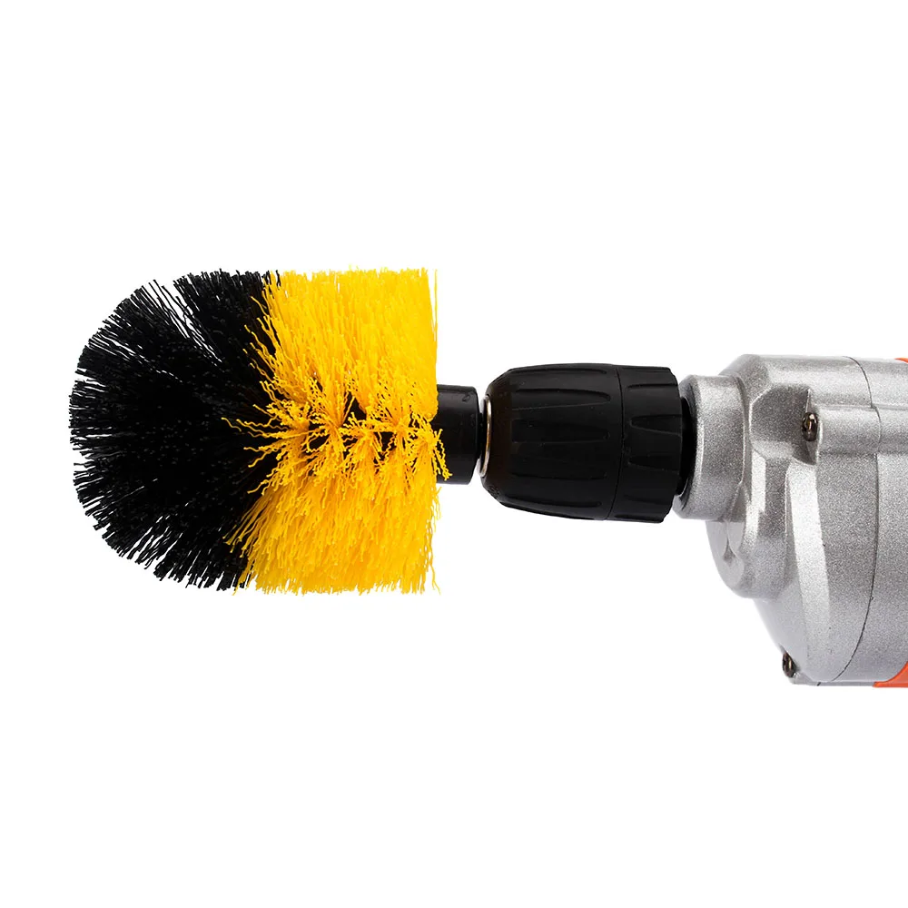 1/" хвостовик насадка в виде щетки питание скраб-щетка сферическая щетка использовать для очистки различных форм и размеров цилиндров клапаны люмен