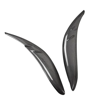 

2Pcs Carbon Fiber Headlight Eyebrows Eyelid Trim Sticker Fit for Toyota Sienna 2011+