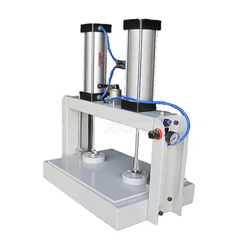 

Mini Pneumatic Power Album Magazine Notebook Wooden Board Press Machine Photo Album Flattening Machine Max width 34cm QYP-B