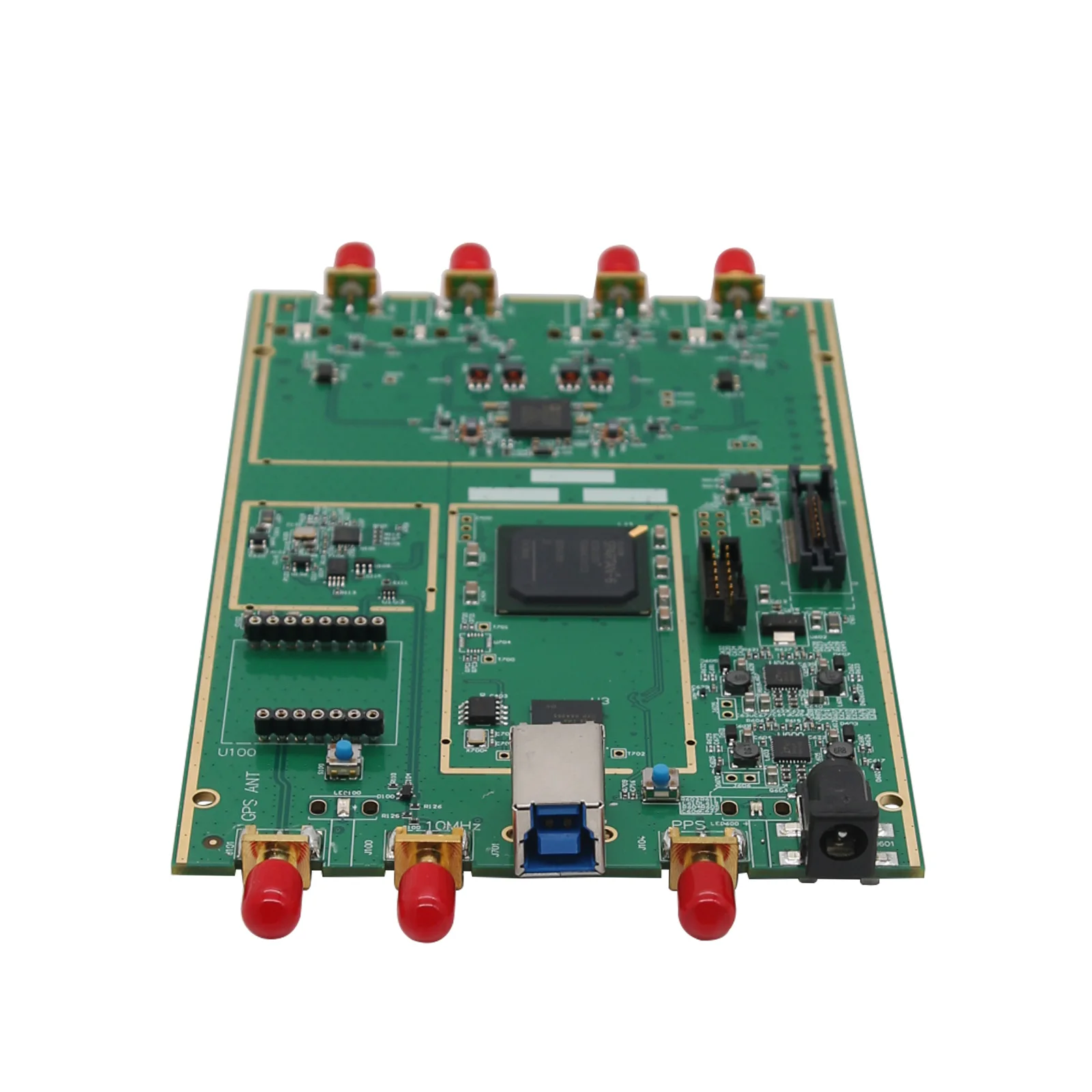 TZT 70 МГц 6 ГГц 10DBM радио с определенным по B210 SDR акриловый корпус USB3.0 совместимый USRP