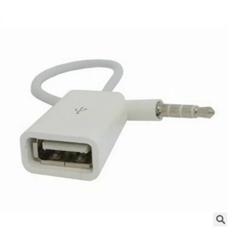 Автомобильный mp3 кабель Переходник USB Женский до 3 5 мм U диск 12V автомобильный CD