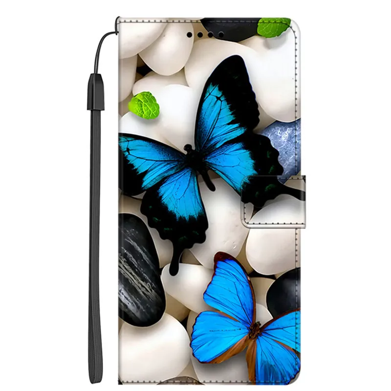 Premium Wallet Phone Case with Magnetic Closure - Elegant Flip Leather Cover with Card Slots and Holder