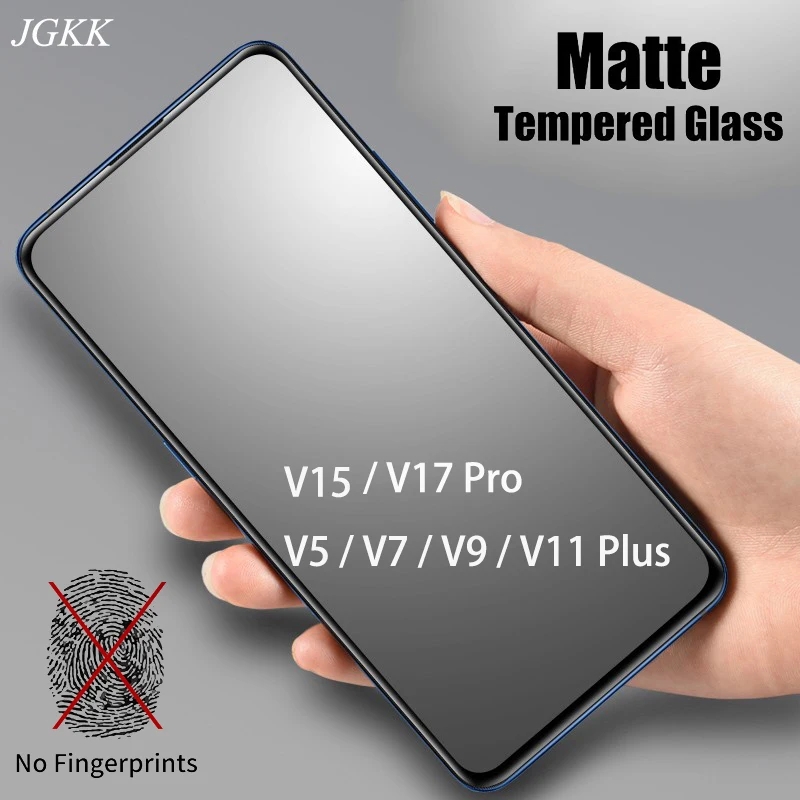 For VIVO V17 Pro Matte Tempered Glass Frosted Screen Protector for VIVO V15 V17 Pro V15Pro V17Pro V5 V7 V9 V11 Plus NEO Glass