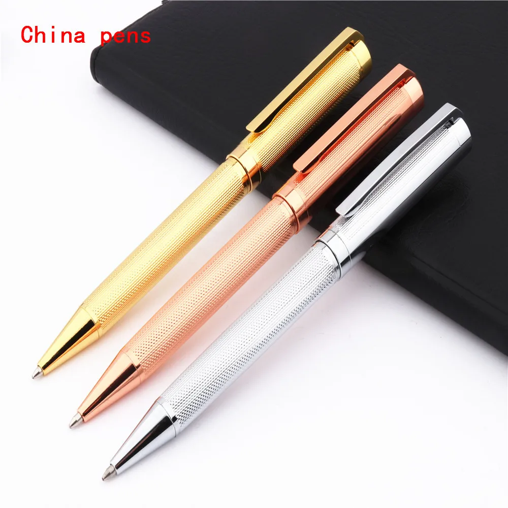 

High quality 717 Metal Colour Business office Medium Nib Ballpoint Pen New school students Stationery supplies