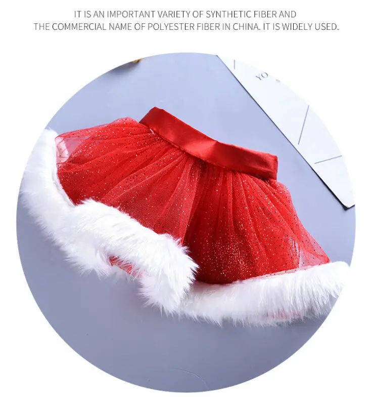 

Newborn Infant Baby Girls Autumn Winter Feathers Red Mesh TUTU Skirt Christmas Party Unicorn Baby Headband Xmas Photo Outfits