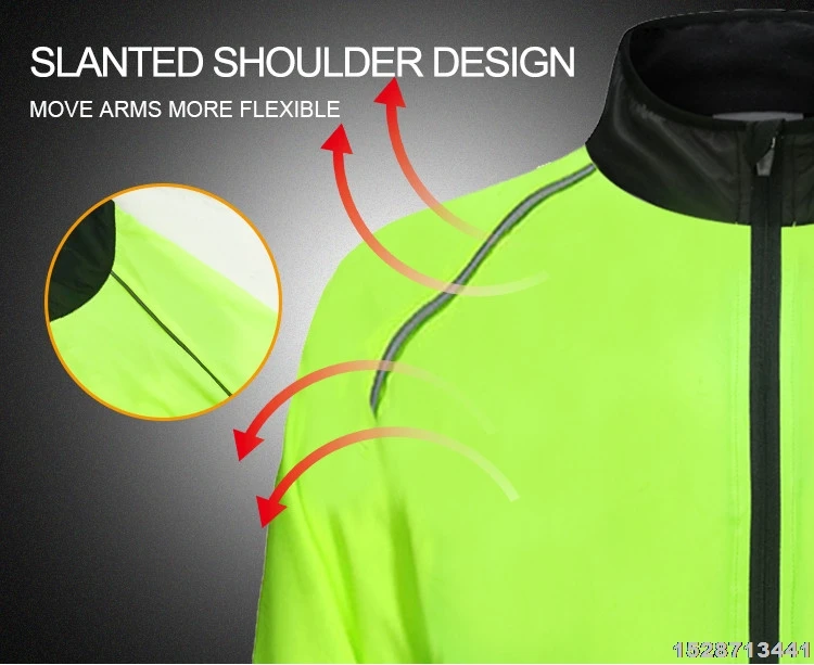 Ветрозащитная Светоотражающая Ночная велосипедная одежда для мужчин Водонепроницаемая MTB Водонепроницаемая видимость непромокаемое спортивное пальто велосипедные куртки