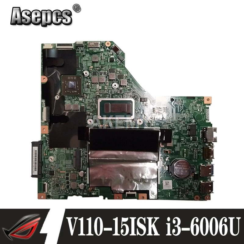 5B20M60564 LV115SK MB 15277-1N 448.08B01.001N материнская плата для ноутбука For Lenovo V110-15ISK i3-6006U CPU Radeon R5