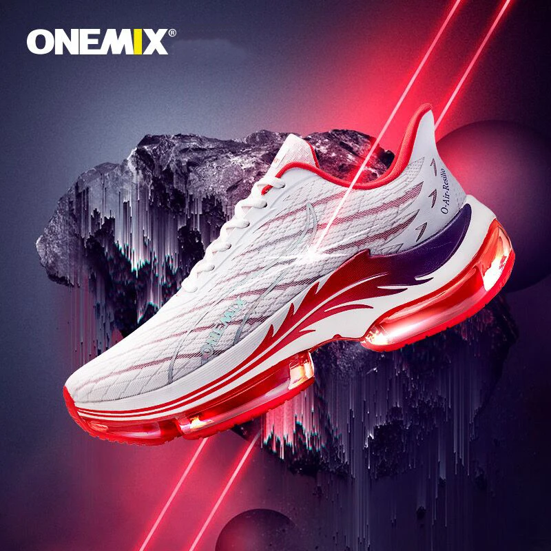 ONEMIX-cojín de aire de alta calidad para hombre y mujer, zapatos deportivos transpirables, amortiguación, para entrenamiento al aire libre, 2021 - AliExpress Deportes y entretenimiento