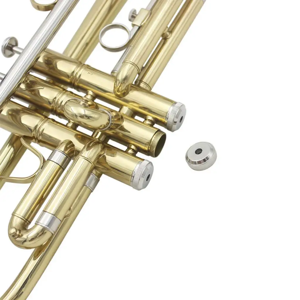 Tooyful Set of 3 Trumpet Repairing Parts Bottom Screws Nuts for Trumpet Parts