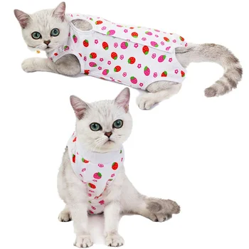 

Cotton Pet Surgery Rehabilitation Clothing Post-Operative Clothes Cat Recovery Protection Suit Puppy Small Dog Cat Accessories