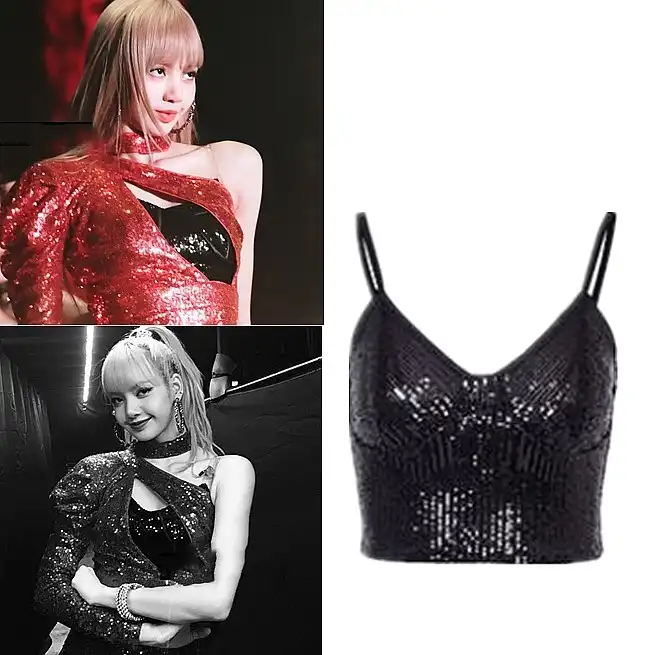 Kpop Coreano Moda De Celebridades Espectaculo De Danza Mujeres Negro Camiseta Y Mini Faldas A Cuadros De Dos Piezas De Verano Femenino Sexy Conjunto De 2 Piezas Aliexpress