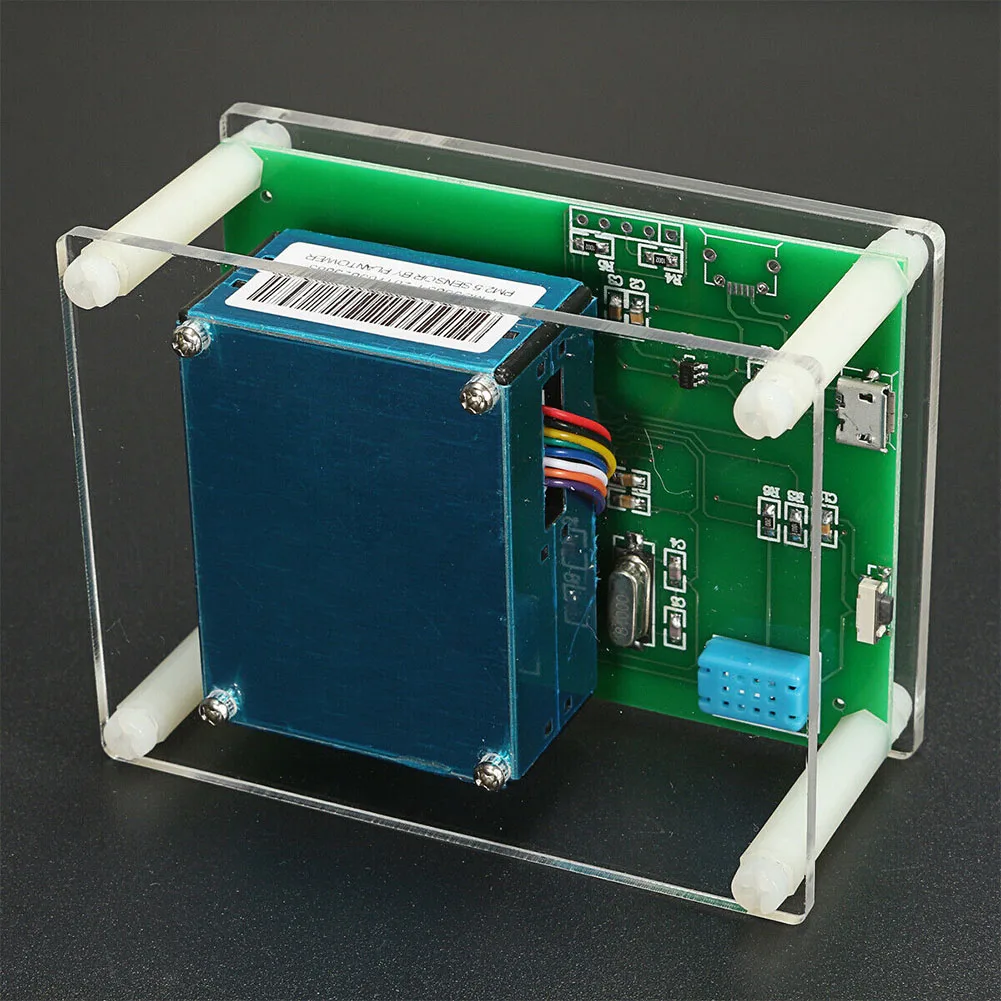 PM1 PM2.5 PM10 AQI детектор качества воздуха тестер Luchtkwaliteit монитор бытовой газоанализатор датчик температуры и влажности