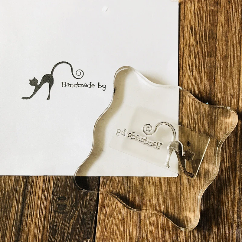 Cat Clear Stamps silicone Transparent Scrapbooking for Card Making Photo Album Craft Decor New Stamp 2020 | Дом и сад