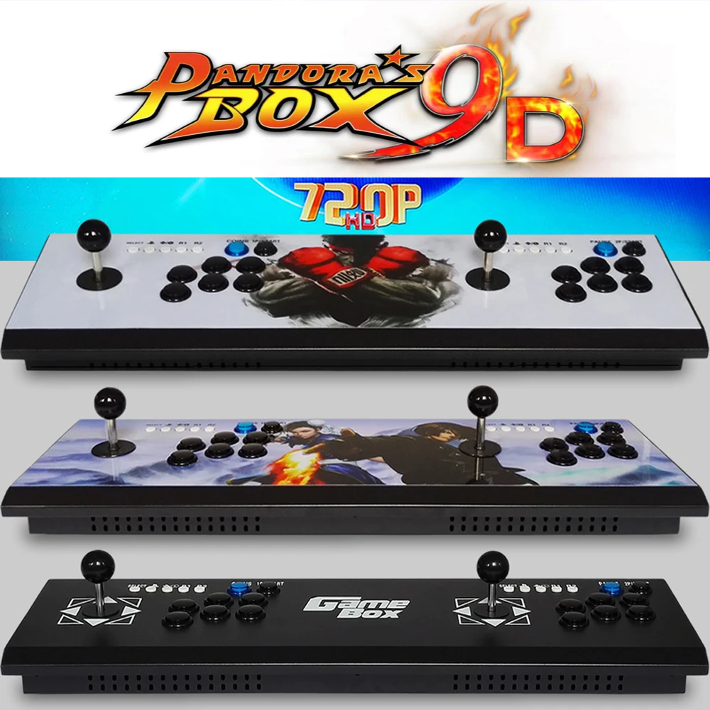 

2020 New arcade games console with 2500 in 1 multi PCB board Pandora's Box 9D