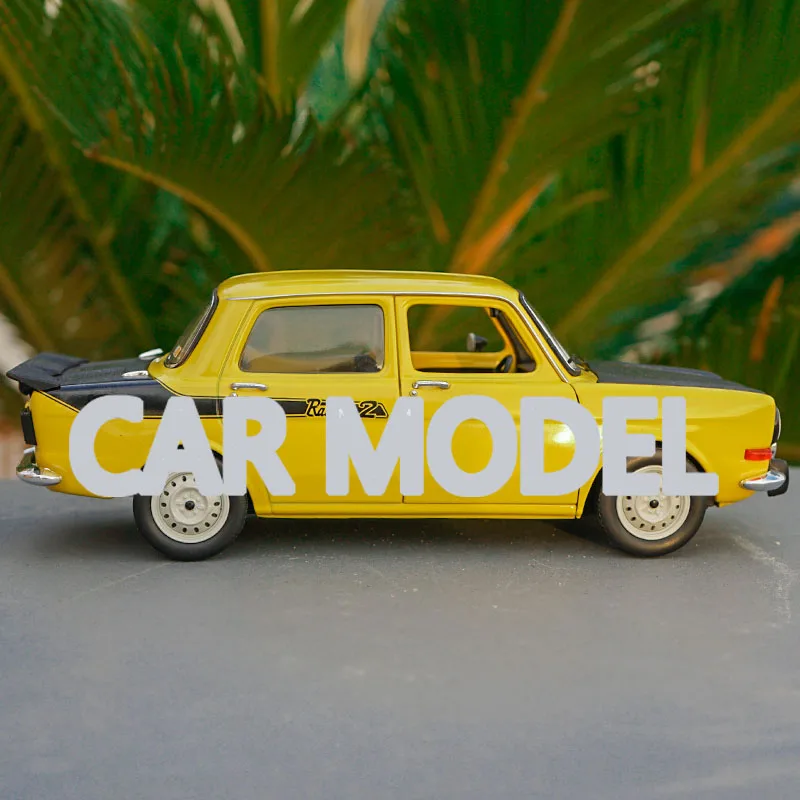 1:18 Масштаб сплава игрушечные транспортные средства NOREV Simca 1000 Rallye 2 SRT модель автомобиля Детские игрушечные машинки оригинальные аутентичные Детские игрушки