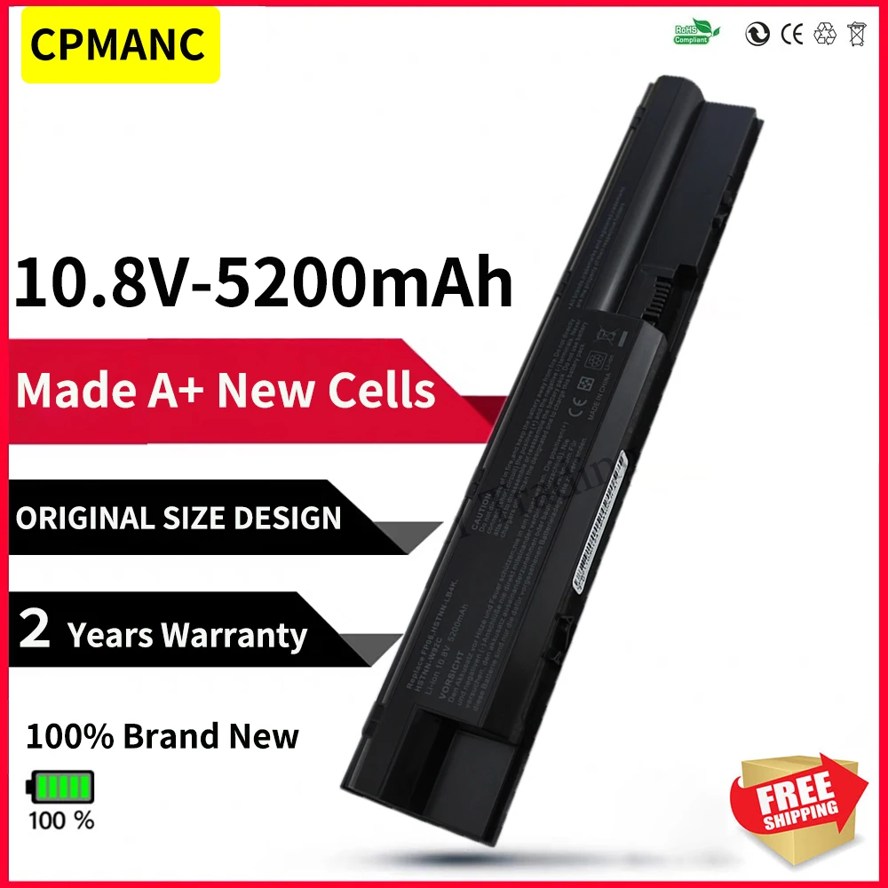 Bateria do Portátil para hp Compaq Probook 440 445 450 470 455 g0 g1 g2 Series 707617421 708457- 001 708458001 Fp06 Fp06xl Fp09