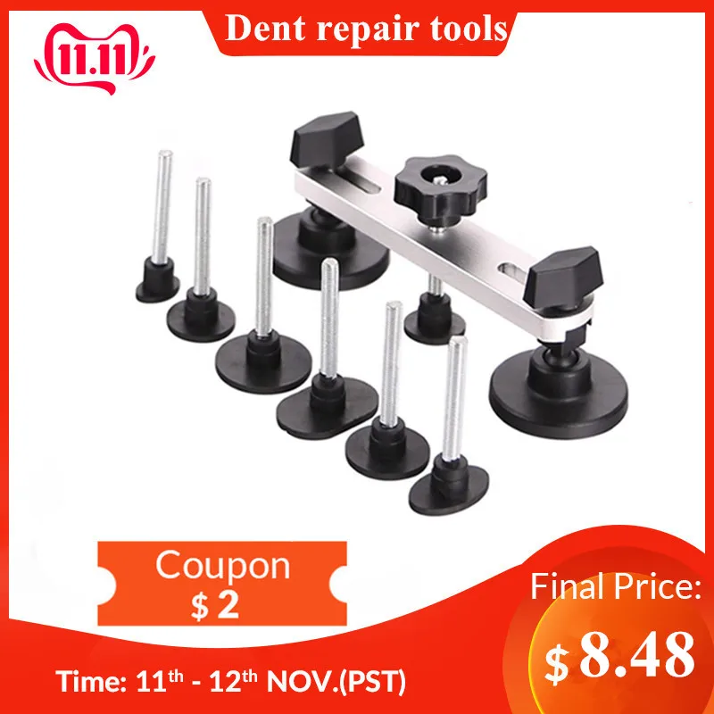 

PDR Tools Paintless Dent Repair Kit Car Dent Repair Dent Puller Removal Tools Pulling bridge