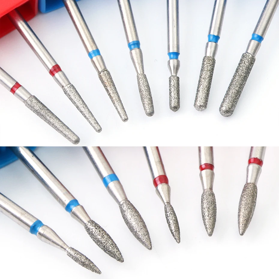 1pc Nail Drill Bits 3/32" Shank Removing Gel Polish Tools Cuticle Clean Nail Art File Electric Drill Accessories Manicure LY1-29