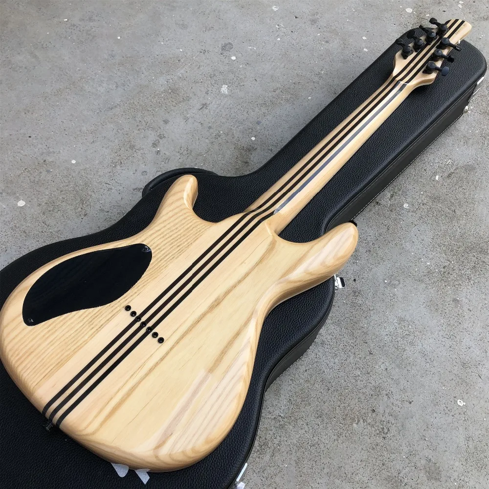 Abalone Mayones 6 или 7 струн электрогитара, гриф из черного дерева, черная аппаратная шея через тело Mayones Guitarra