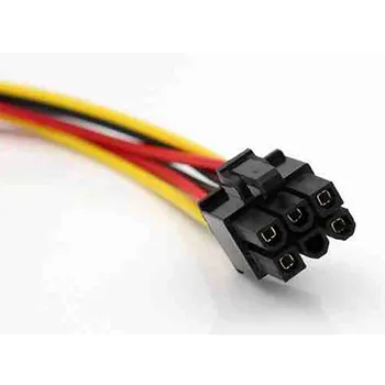 

ATX IDE Molex Power Dual 4 To 6-Pin PCI Express PCIe Video Card Adapter Cable Dual Molex to Pcie 6pin Adapter 3.7