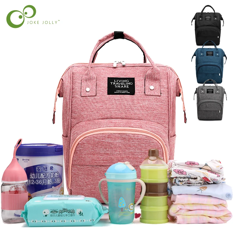 Large Capacity Baby Nappy Changing Diaper Mummy Bag Maternity Backpack Bags Mum Bag Stroller