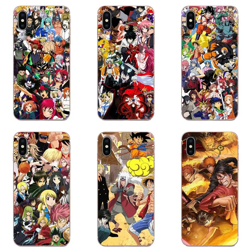 Японские Аниме ONE PIECE Dragon Ball для Galaxy Grand A3 A5 A7 A8 A9 A9S On5 On7 Plus Pro Star 2015 2016 2017 2018 мягкие