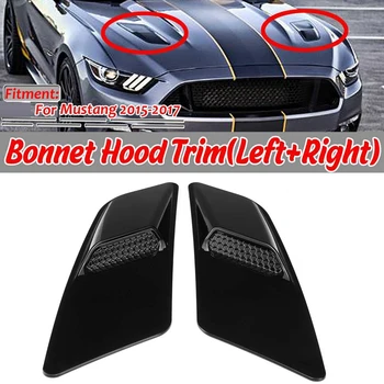 

Universal Bonnet Hood Vent Air Vents Scoop Duct Louver for Ford Mustang for- Mercedes Golf Honda Mazda Dodge