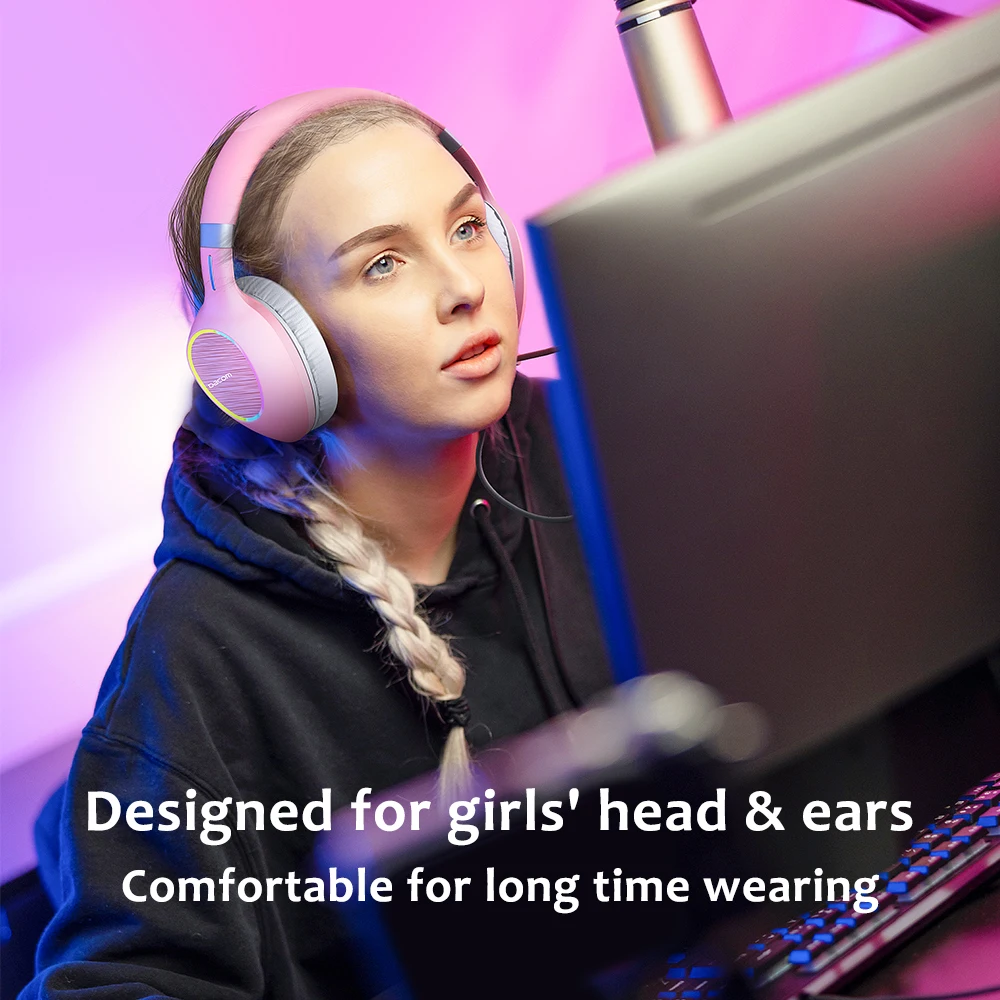 DACOM GH06 USB Gaming Headphone 7.1 Virtual Surround Sound Games Headset with Microphone For Laptop PC Computer Desktop