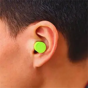 2pcs Candy Color Soft Foam Anti-noise Noise Reduction Earplug Ear Plug for Travel Sleep Rest Hearing Protection Ear Plugs Random