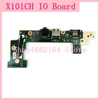 

X101CH LAN USB Audio Board For ASUS EeePC X101 X101H X101CH Wired Network Card Laptop USB IO Board Sound Card Reader Board