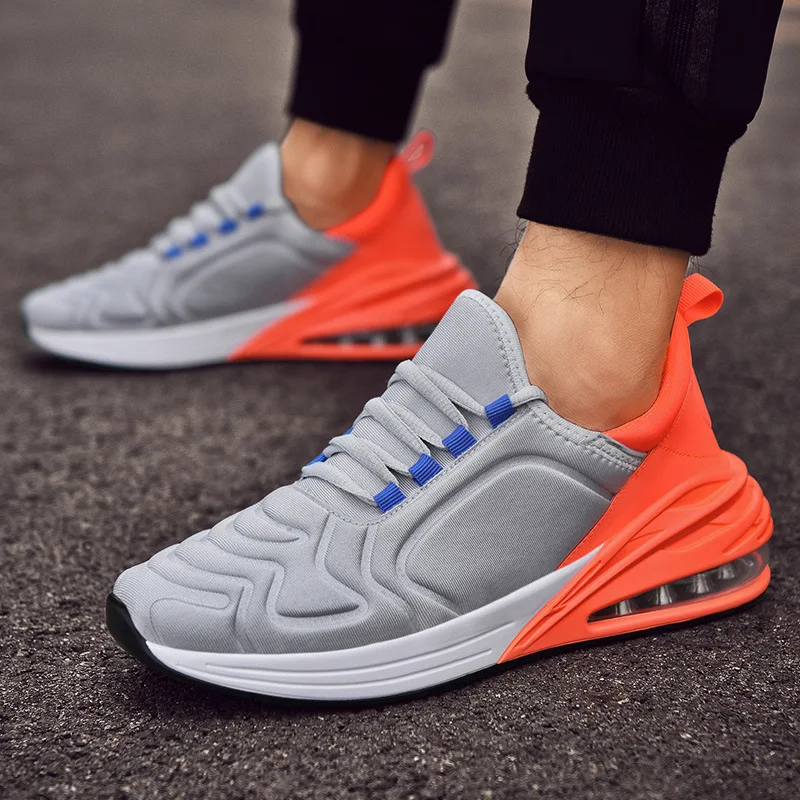 

2019 Autumn New Style Large Size Trendy Shoes Large Air Cushion Extra High Korean-style Comfortable Versatile Casual Breathable