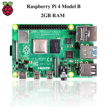 

Original Raspberry Pi 4 Model B 2GB Starter kit + Acrylic Case + Fan + Power Supply + Heat Sink Raspberry Pi 4B WiFi Bluetooth