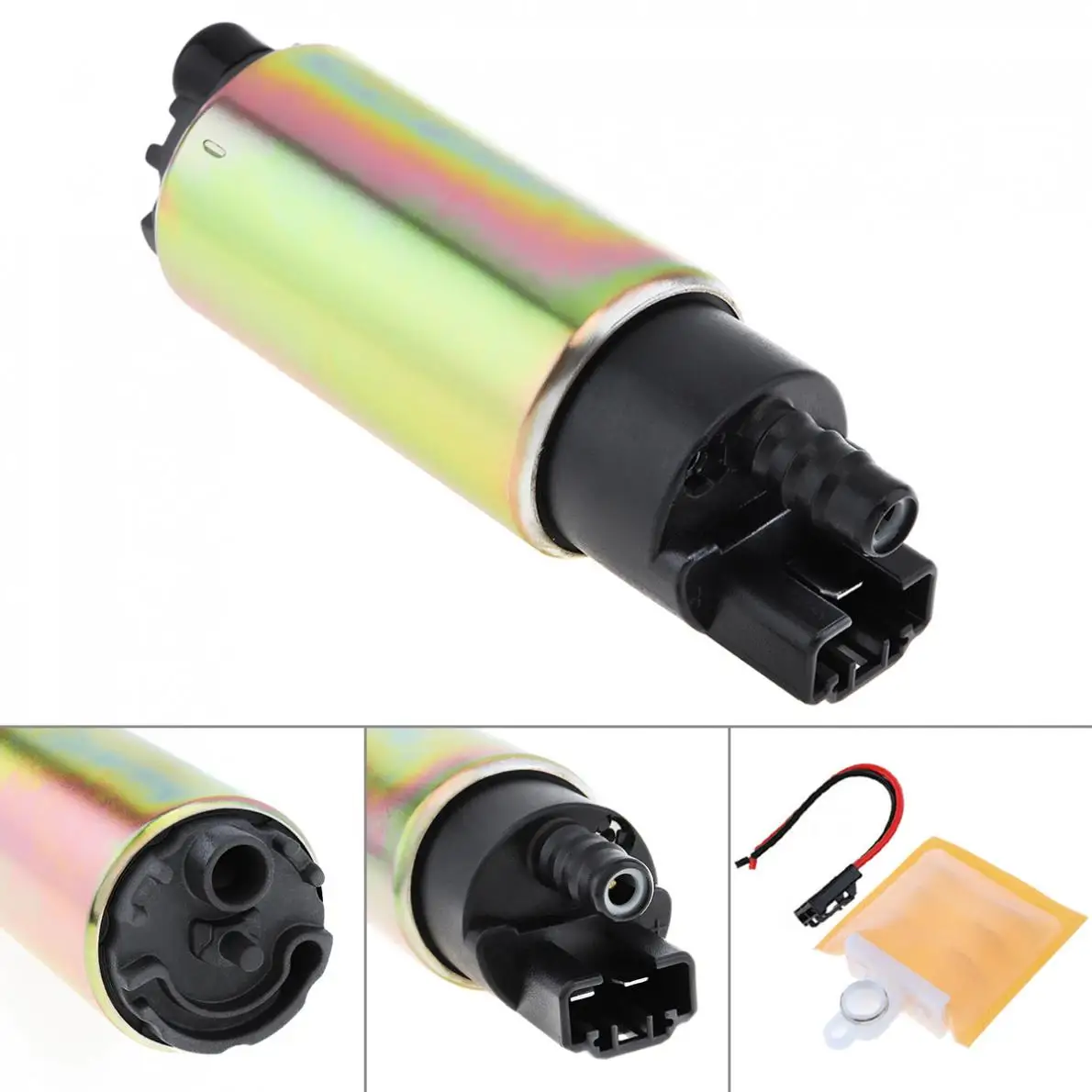 

120L/H High Performance Auto Car Electric Fuel Pump & Strainer Install Tool Kit for TOYOTA Ford Nissan Honda