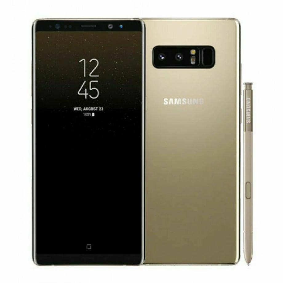 Samsung Galaxy Note8 Note 8 N9500 128 Гб Две sim-карты разблокированный 4G LTE Android телефон Snapdragon 835 Восьмиядерный 6," 12 МП ram 6 ГБ NFC
