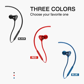 

S6 Wireless Bluetooth CSR 4.1 Sports Earphone Hanging Earbuds Neck-mounted Stereo Earpieces Headset Earbuds Earplug