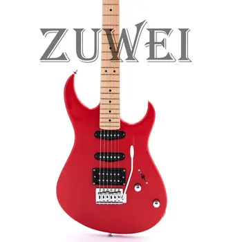 

Custom AST Style Electric Guitar Red Color Tremolo Bridge Light Body