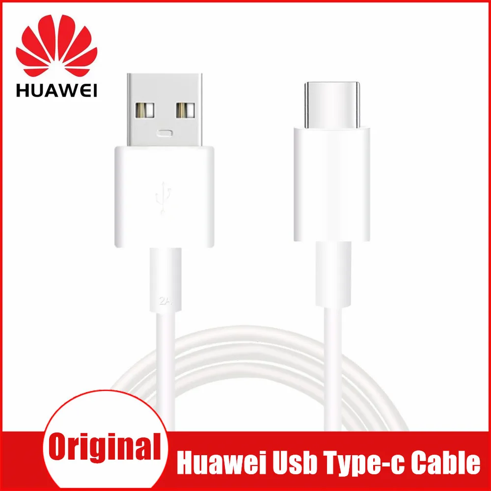 Оригинальный кабель Huawei Usb type C 2A Fast P30 lite P20 A к для быстрой синхронизации данных