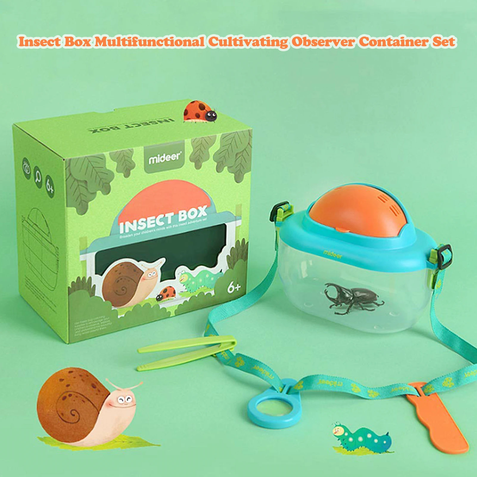 Bug Insect Observation Viewer Box Kids Toy Gift Magnifier Science puzzle Toy Bug Insect Observation Viewer Box Kids Toy Gift Magnifier Science puzzle Toy